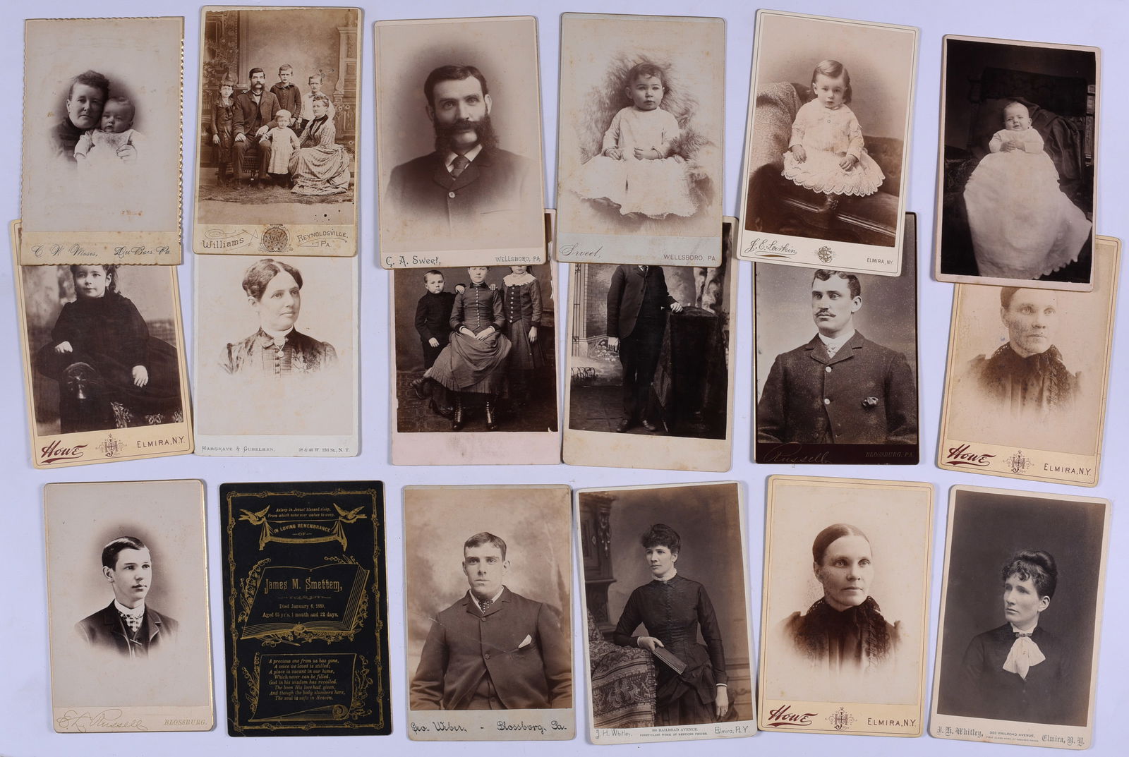 Collection of 19th Century Photographs Cabinet Cards: these items are all fresh from an attic clean out. This is some very early Ephemera and paper. Please look close at all items we may have missed a good one and put it in a group! All items can be ship