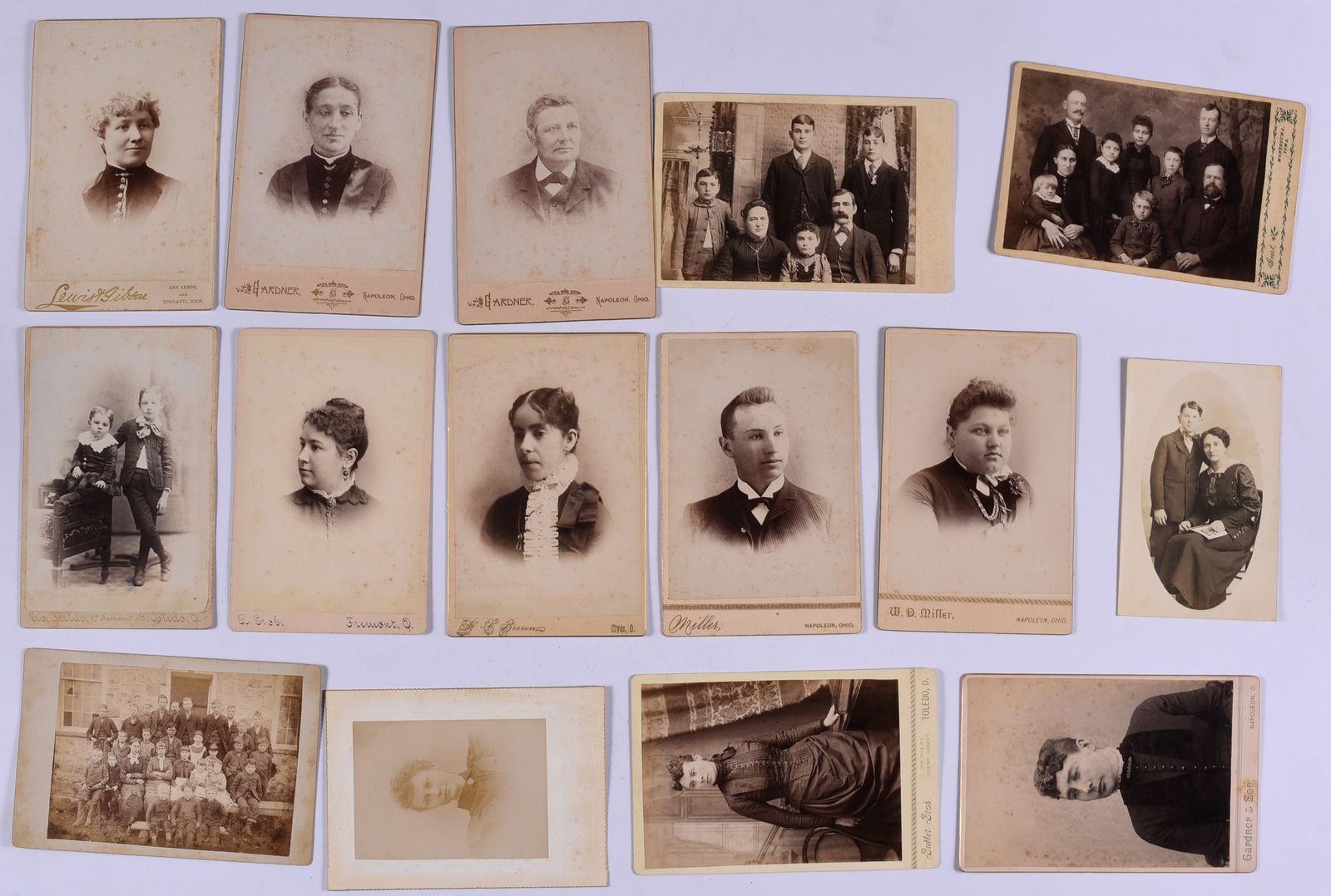Collection of 19th Century Photographs Cabinet Cards: these items are all fresh from an attic clean out. This is some very early Ephemera and paper. Please look close at all items we may have missed a good one and put it in a group! All items can be ship