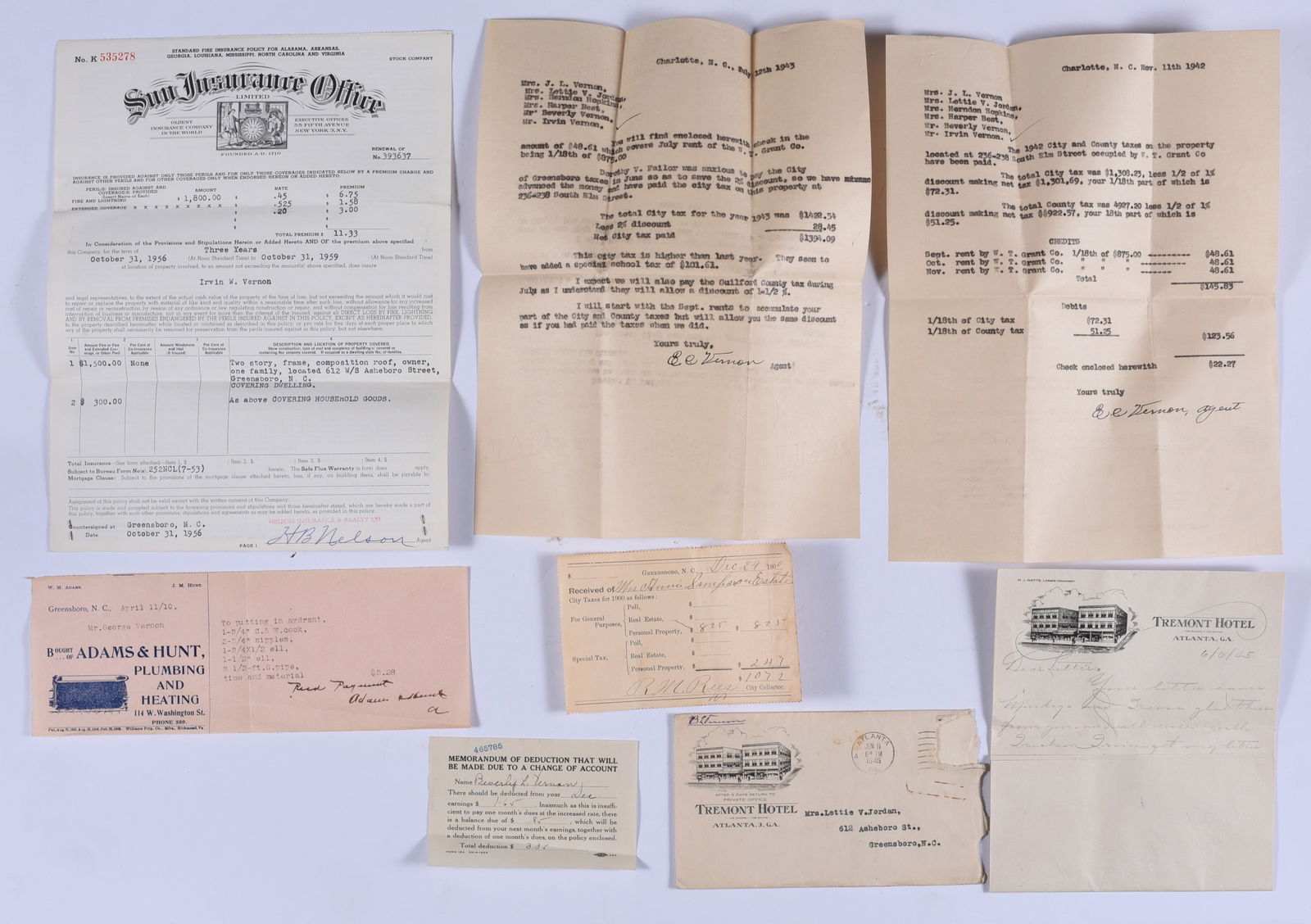 Early 20th Century Ephemera Lot (1 of 1)