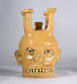 Marvin Bailey Candelabra Face Jug
