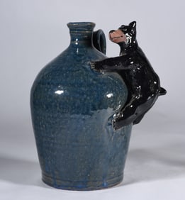 Marvin Bailey Bear Face Jug