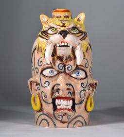 Stacy Lamber Pottery Face Jug