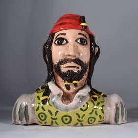 Stacy Lambert Captain Jack Sparrow Figural Bust