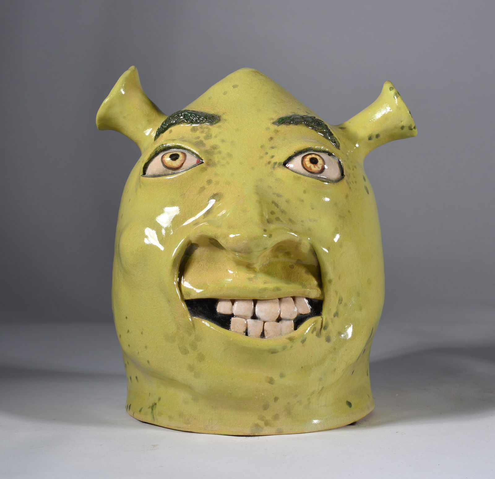 Stacy Lambert Shrck Face Jug (1 of 4)