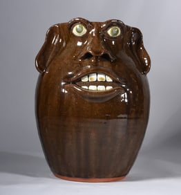 Joe Reinhardt Face Jug Jar