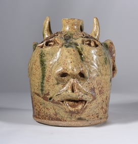 Abney Miniature Face Jug