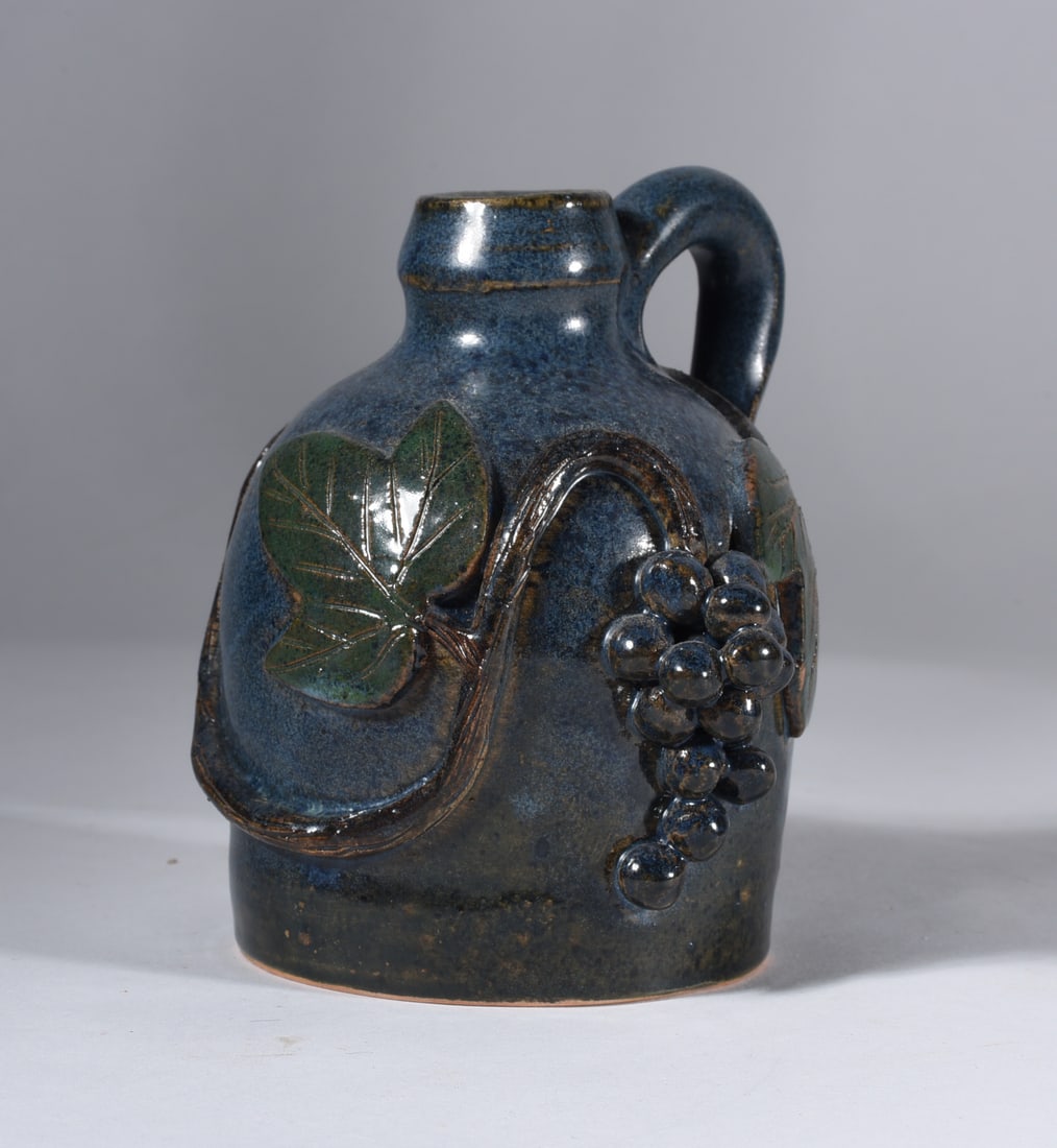 Lyn Craven Decorated Pottery Jug (1 of 4)