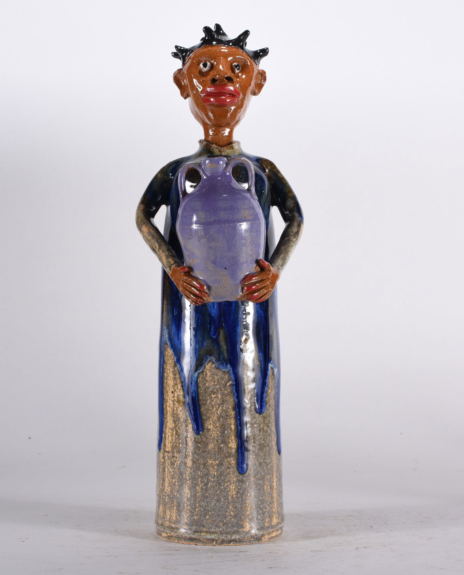 Marvin Bailey Folk Pottery Figural (1 of 4)