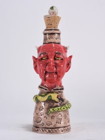 Stacy Lambert Folk Pottery Devil