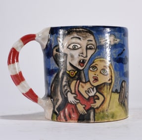 Stacy Lambert Dracula Pottery Mug