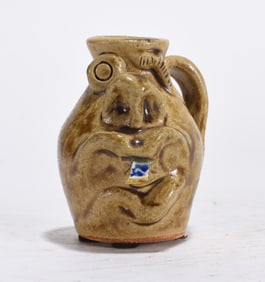 Mike Williams Miniature Pottery Face Jug