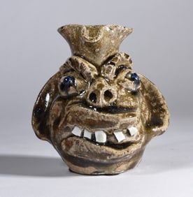 Charles Lisk Miniature Face Pitcher