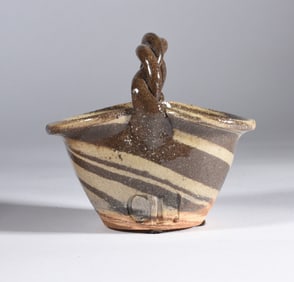 Charles Lisk Miniature Pottery Basket