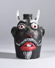 Charlie Brown Miniature Face Jug