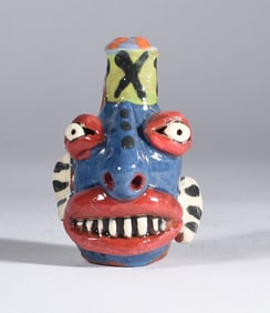 Carl Block Miniature Face Jug