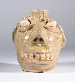 Ed Lane Miniature Face Jug