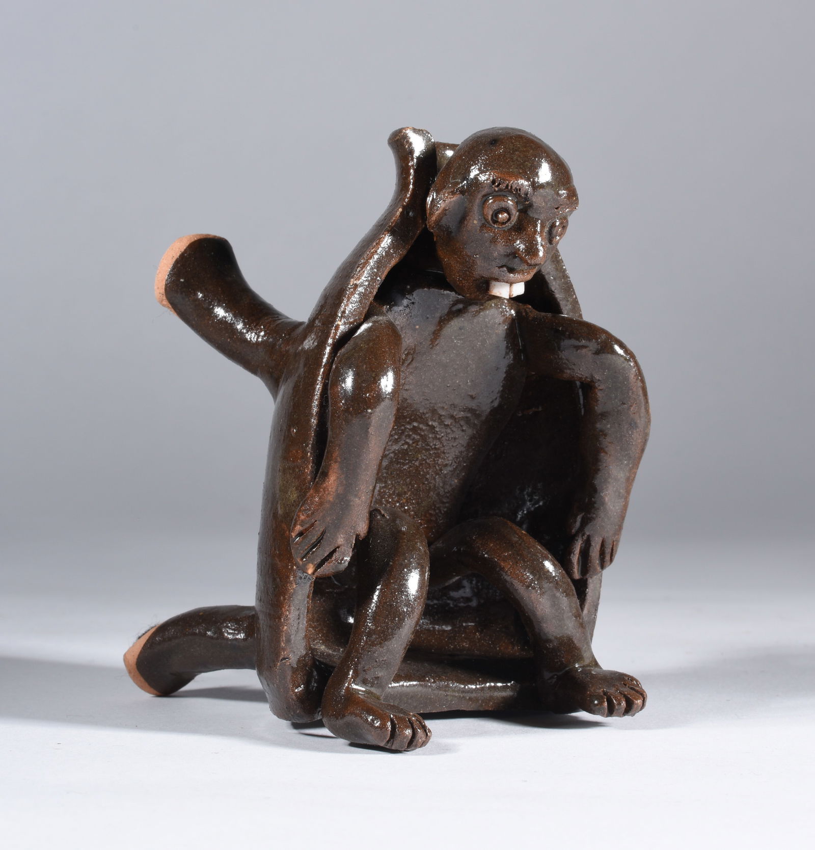 Kathy Richards Miniature Folk Pottery Figural (1 of 4)