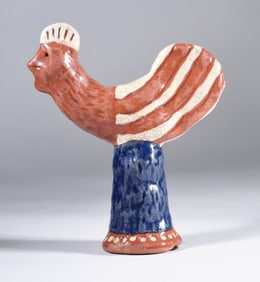 North Carolina Folk Pottery Chicken