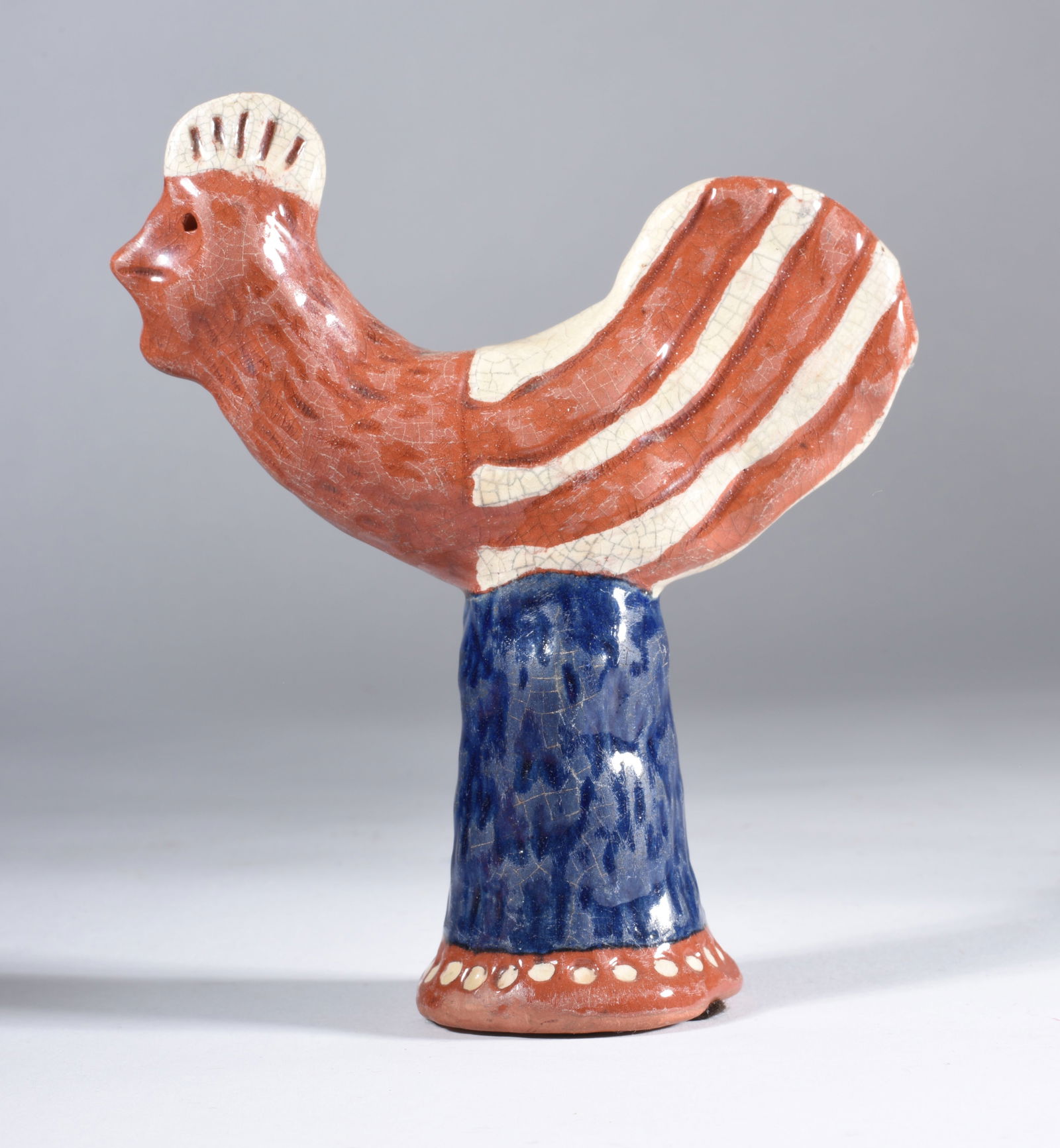 North Carolina Folk Pottery Chicken: this is an outstanding group of miniature pottery from a single collection that took over 30 years to put together. The majority being purchased directly from the potter. all pottery can be shipped in