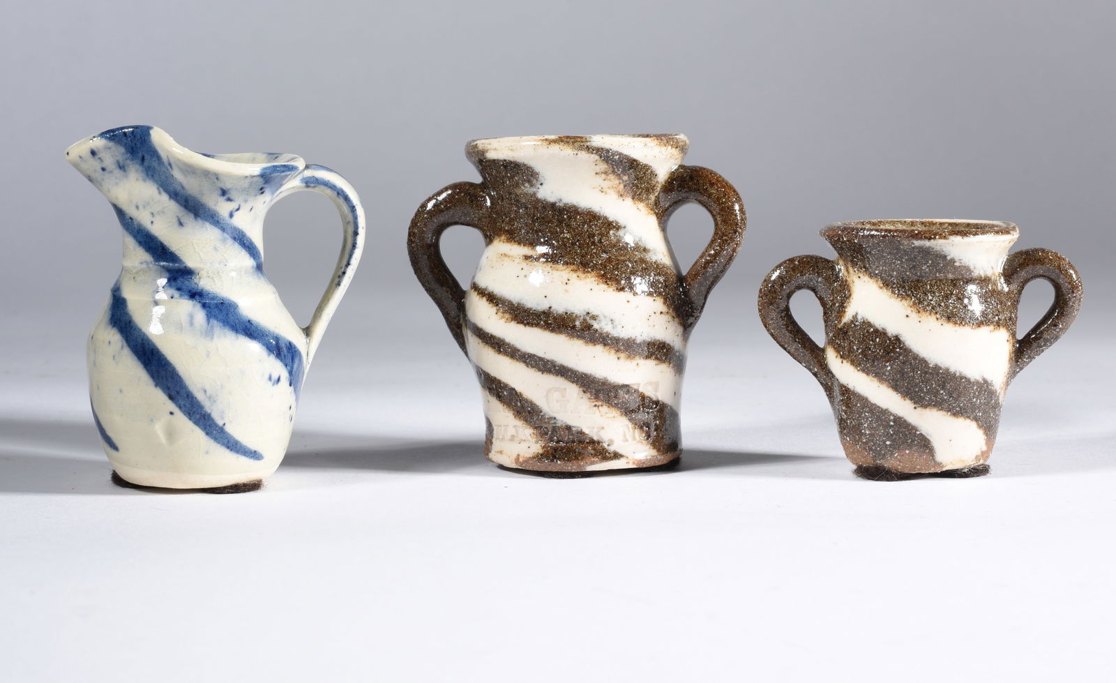 North Carolina Miniature Pottery Pitchers (3) (1 of 3)