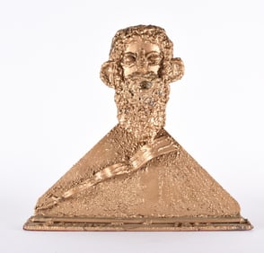 Willie Tarver Folk Metal Sculpture of Ulysses S. Grant