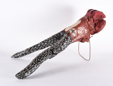 Willie Tarver Folk Wood Sculpture