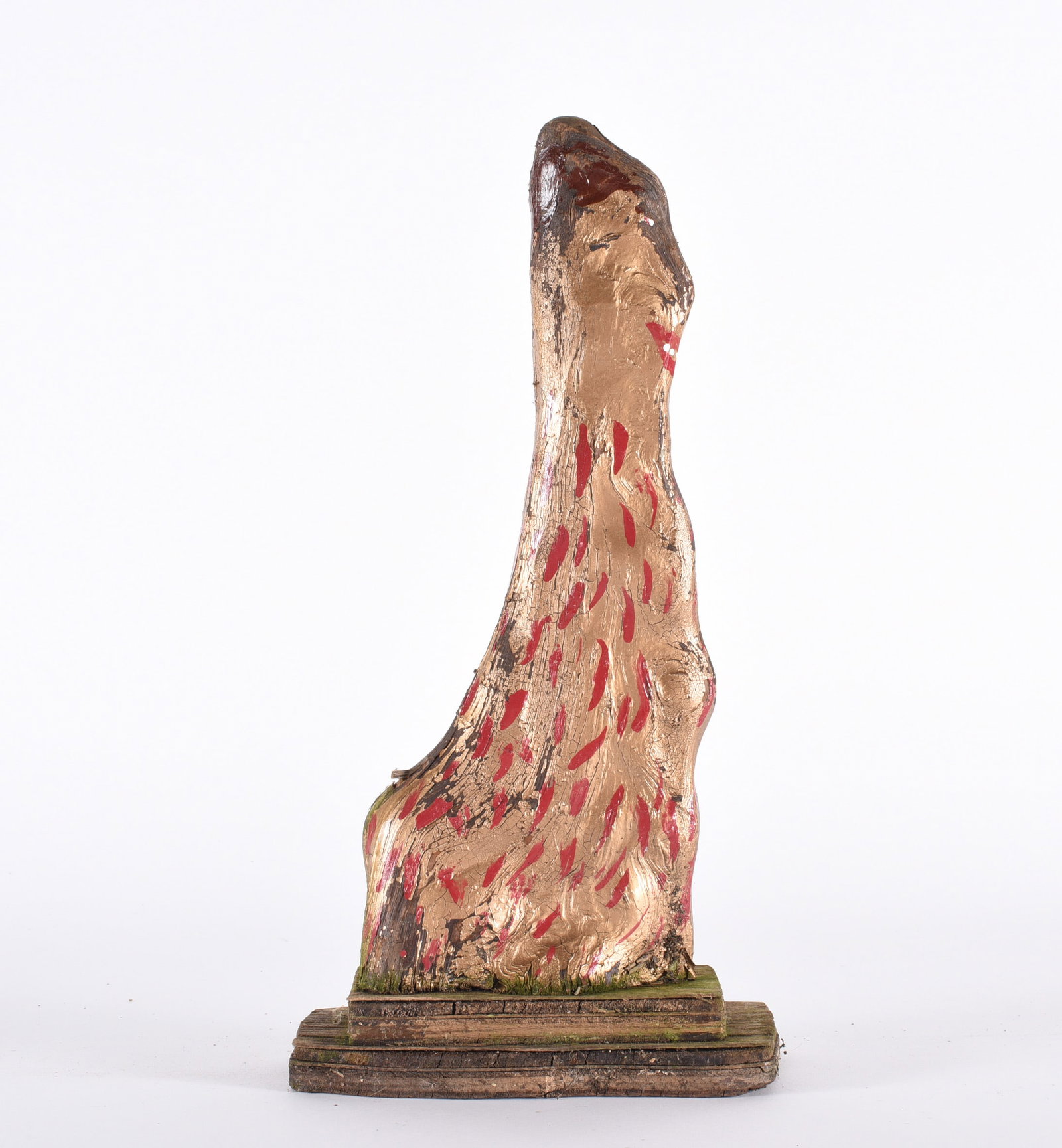 Willie Tarver Folk Wood Sculpture: Willie Tarver (1932 - 2010) African American. Wadley, GA. the son of a share-cropper, a welder, and self-taught artist. His unique sculptures and paintings are reactions to life in the South including