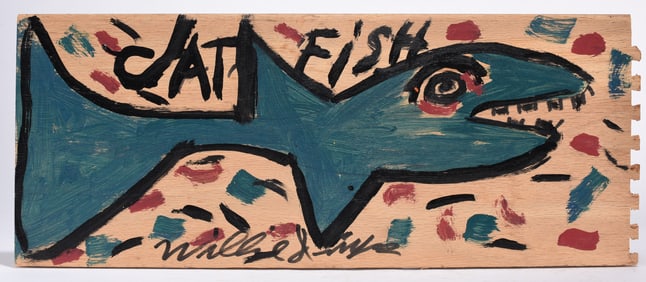 Willie Jinks Folk Art Painting