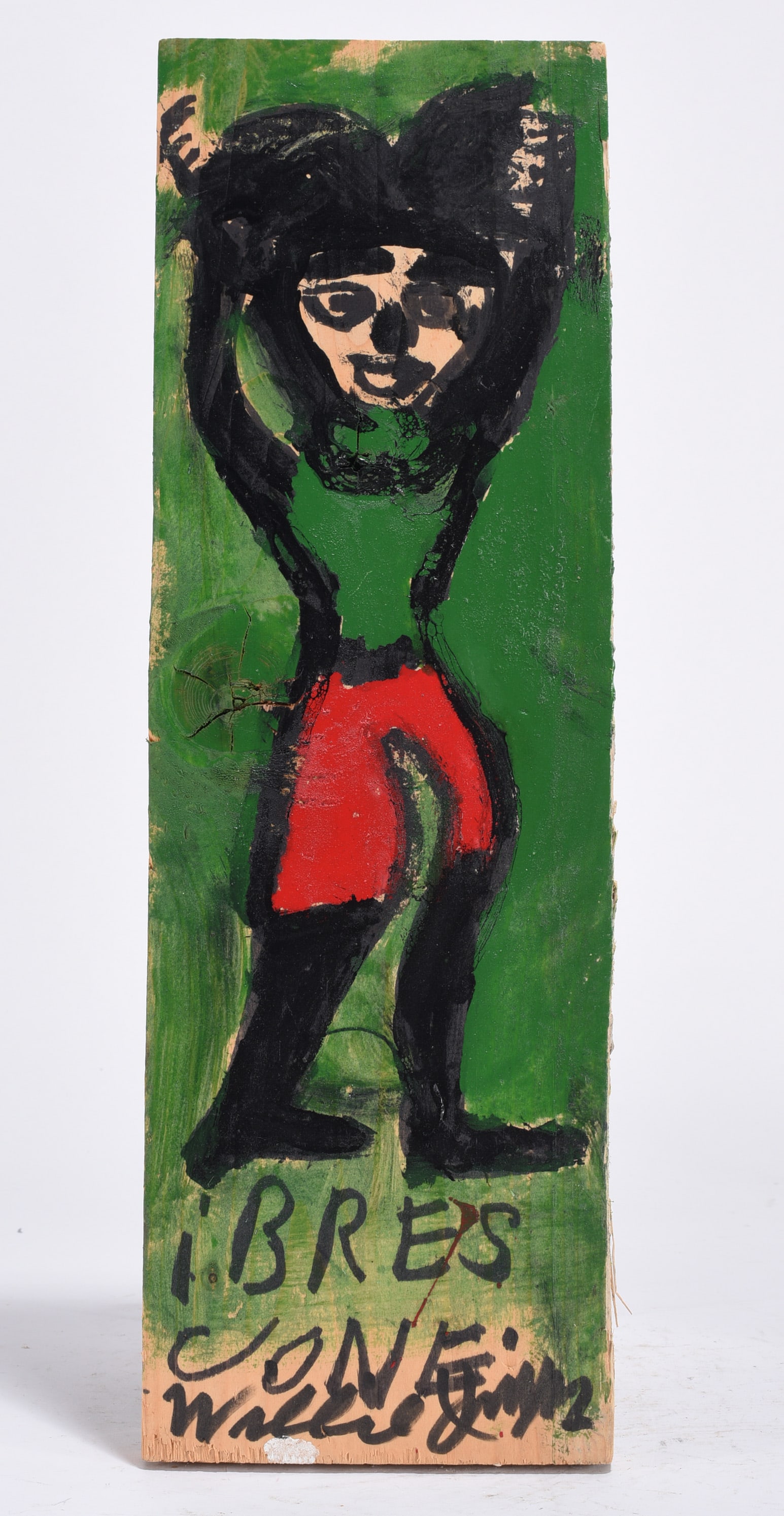 Willie Jinks Folk Art Painting (1 of 2)