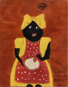 Charles Simmons Folk Painting