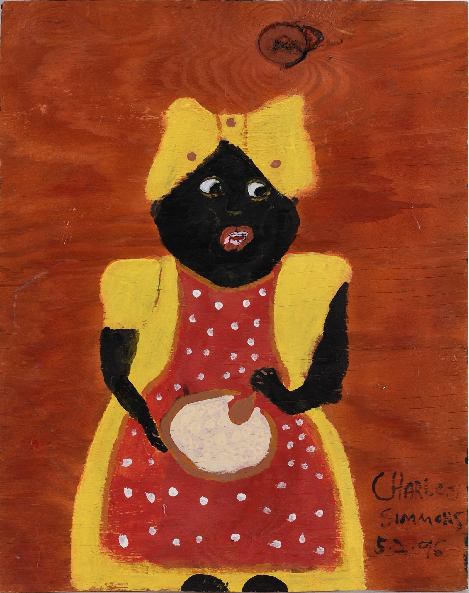 Charles Simmons Folk Painting (1 of 3)