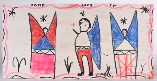 RA Miller Folk Painting