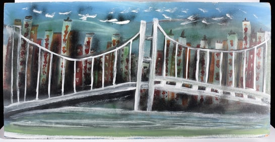 Herbert Walters Folk Art Painting