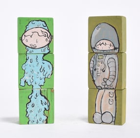 Folk Art Painting by Kettle