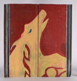 Leonard Jones Folk Art Painting