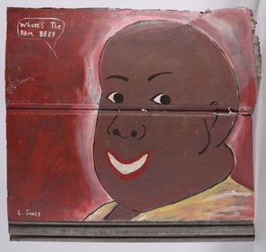 Leonard Jones Folk Art Painting