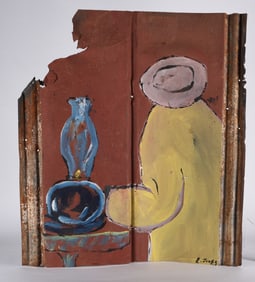 Leonard Jones Folk Art Painting