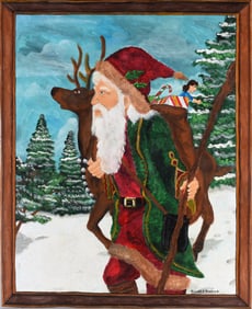 Richard Roebuck Folk Art Painting