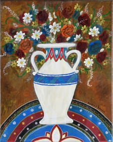 Richard Roebuck Folk Art Painting