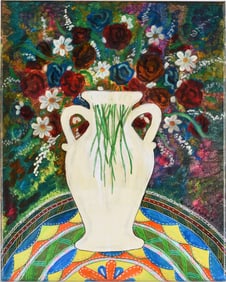 Richard Roebuck Folk Art Painting