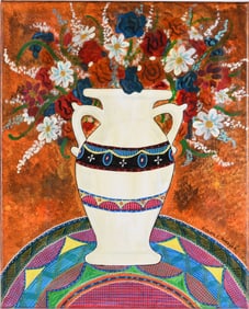 Richard Roebuck Folk Art Painting