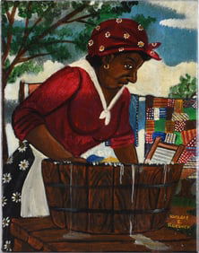 Richard Roebuck Folk Art Painting