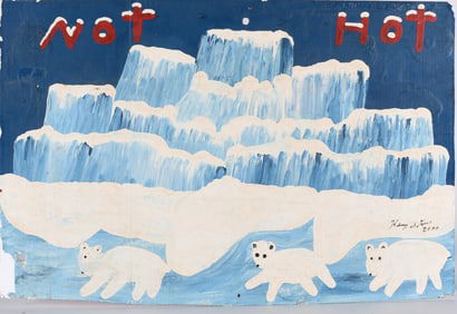 Wooden Folk Art Painting Double Sided