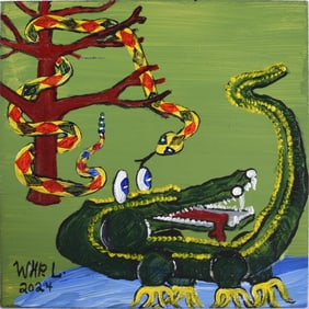 Wade Ledbetter Folk Art Painting