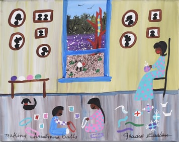 Jessie Lavon Folk Art Painting
