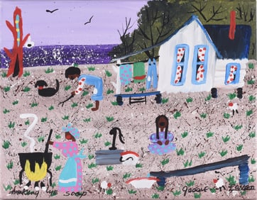 Jessie Lavon Folk Art Painting