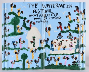 Mary Proctor Folk Art Painting