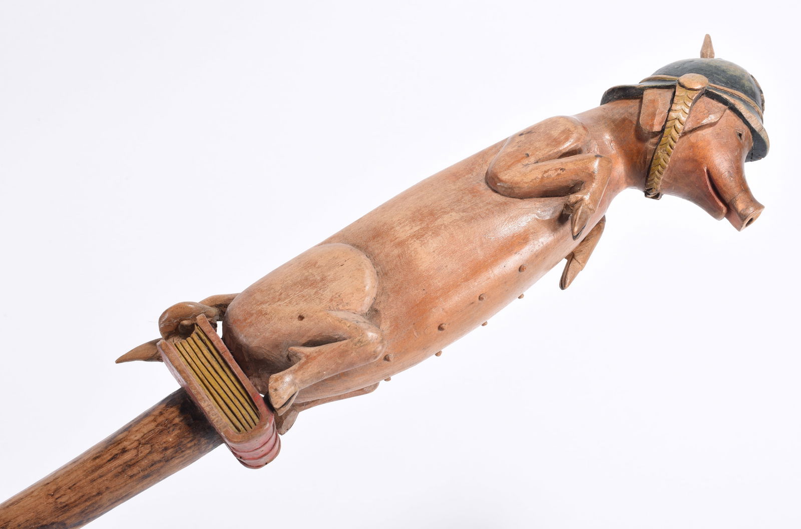 WWI Folk Carved Cane (1 of 9)