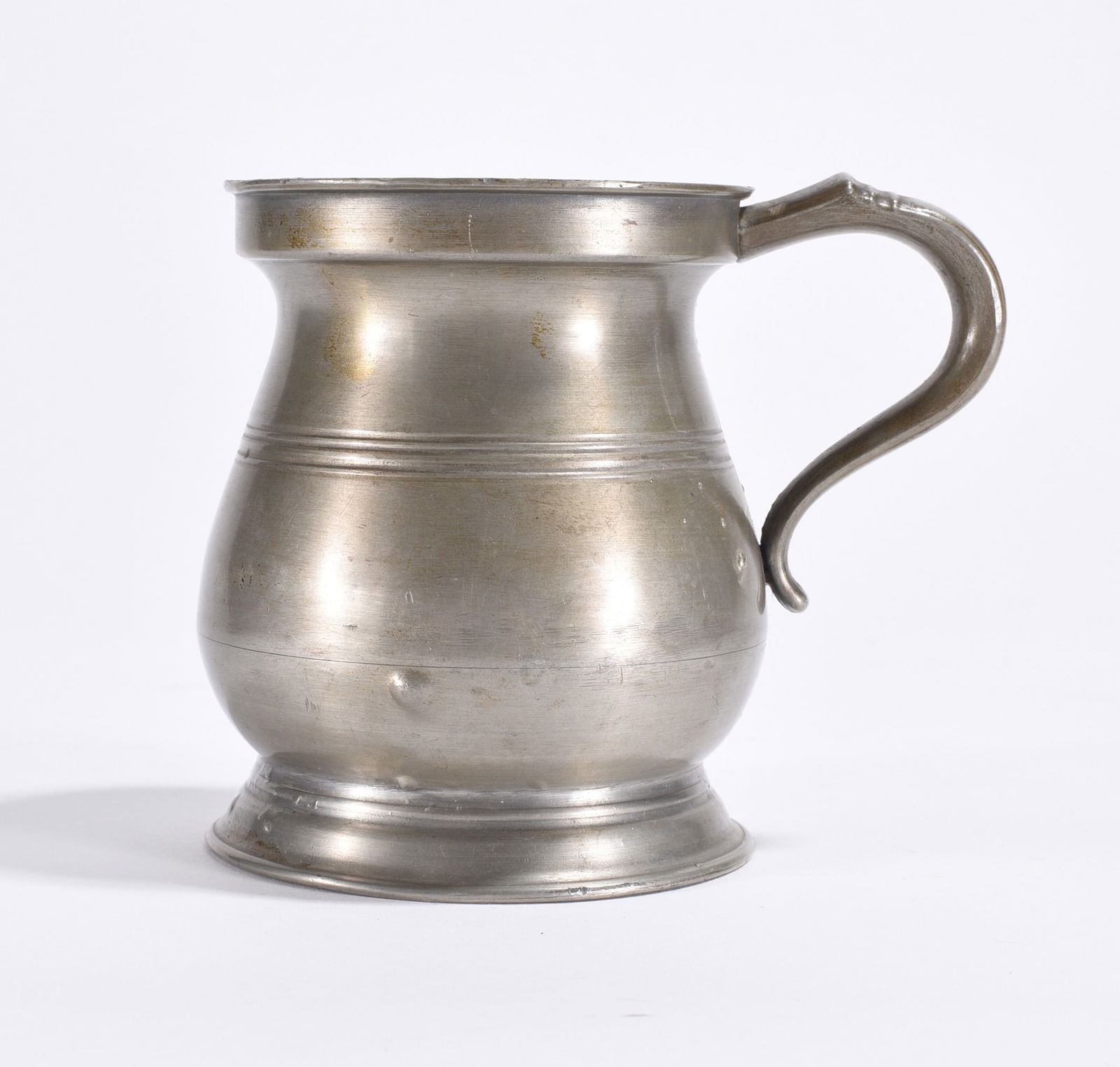 1/2 Pint Pewter Measure ca. 1800: this item came from a collection of antiques and is period to the time.