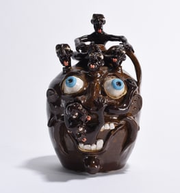 Stacy Lambert Folk Pottery Jug